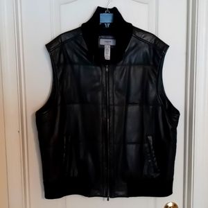 Claiborne leather vest